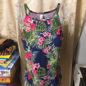 Tropical Tank Top Size XXL